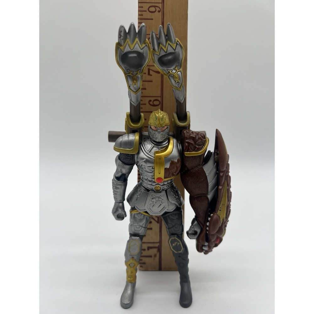 Bandai Mystic Knights Of Tir Na Nog Battle Fury Angus‎ 1998 5.5" Figure Only